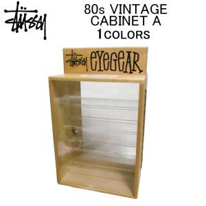 ステューシー キャビネット STUSSY 80s VINTAGE CABINET A ディスプレー・展示台・販促什器・インテリア・実店舗使用の貴重な非売品中古