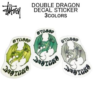 ●BIG SALE！●ステューシー ステッカー STUSSY DOUBLE DRAGON DECAL STICKER デカール・シール｜import-shop-bills