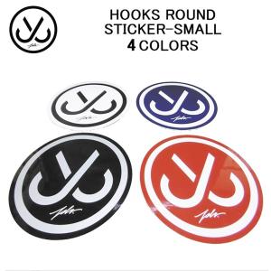 ●BIG SALE！●ジャスリブ ステッカー JSLV HOOKS ROUND STICKER-SMALL デカール・シール