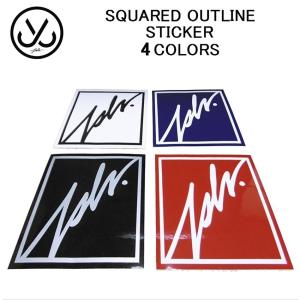 ●BIG SALE！●ジャスリブ ステッカー JSLV SQUARED OUTLINE STICKER デカール・シール