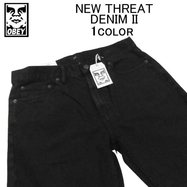 オベイ ズボン・パンツ OBEY NEW THREAT DENIM II デニム・ジーンズ・Gパン(...