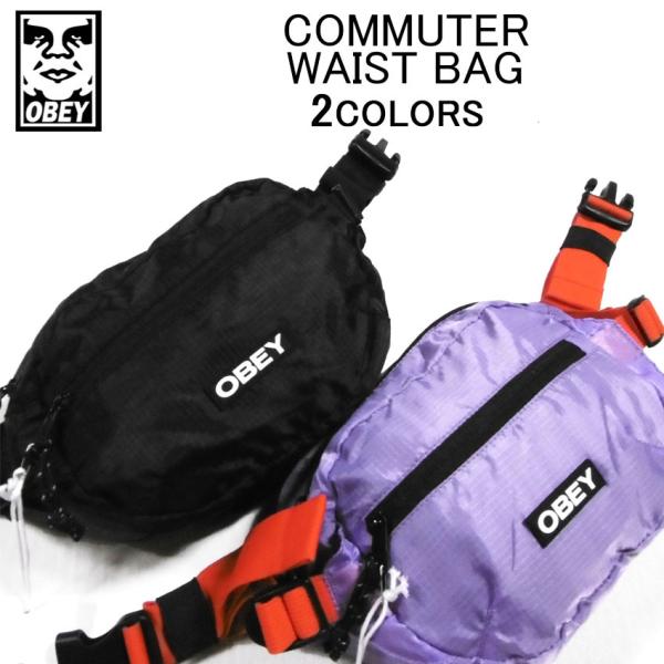 オベイ ボディバッグ・ウエストポーチ OBEY COMMUTER WAIST BAG サイドバッグ・...