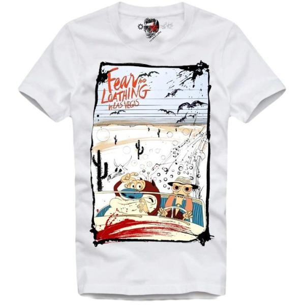 E1SYNDICATE T SHIRT REN AND STIMPY FEAR AND LOATHI...