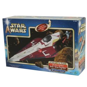 Star Wars Attack of the Clones Obi Wan Kenobi's Jedi Starfighter  並行輸入品｜import-tabaido