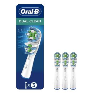 Oral-B Dual Clean Replacement Electric Toothbrush Brush Heads  3 　並行輸入｜import-tabaido