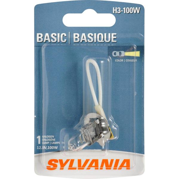 【並行輸入品】SYLVANIA H3 100W Basic Halogen Offroad Bulb...