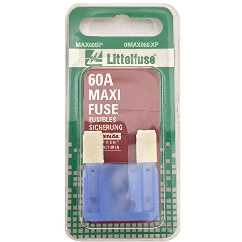 Littelfuse MAX60BP MAXI Slo Blo 299シリーズ 自動車用ブレードヒュ...