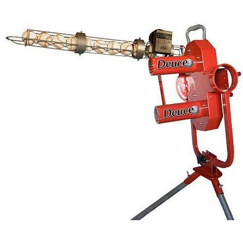 【並行輸入品】Trend Sports Deuce 2輪ピッチングマシン ボーナスボールフィーダー付...