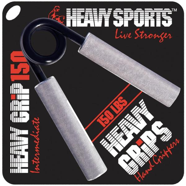 【並行輸入品】HEAVY SPORTS ハンドグリッパー ヘビーグリップ 150lb_68kg He...
