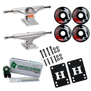 INDEPENDENT 139 スケートボード トラック ホイール ABEC 7 Beari INDEPENDENT 139 Sk 並行輸入品｜import-tabaido