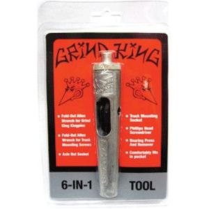 Grind King 6 In 1 Skateboard Tool 並行輸入品｜import-tabaido