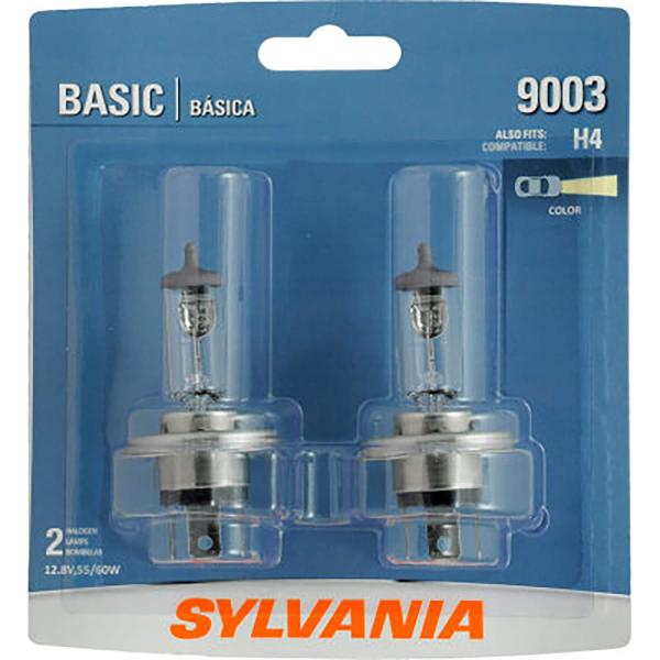 【並行輸入品】SYLVANIA 9003.BP2 9003 ベーシックハロゲンヘッドライト電球 2個...
