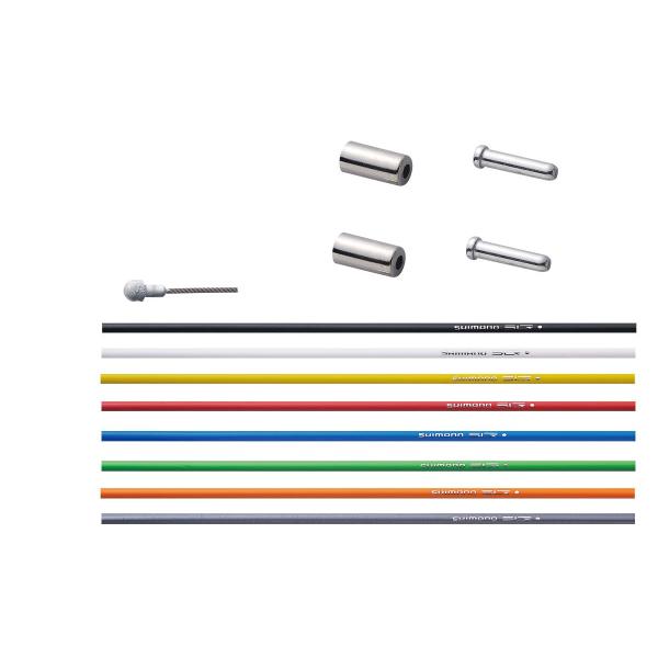 【並行輸入品】シマノ （SHIMANO） ブレーキレバー用 ロード用ケーブルセット（レッド） SHI...