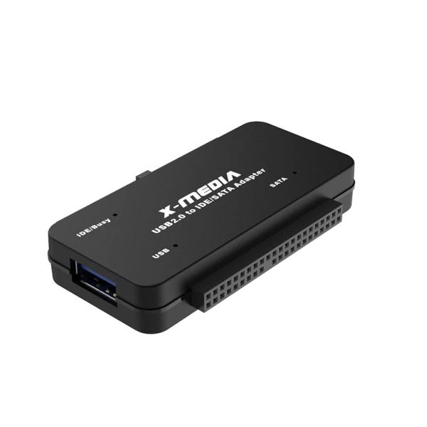 X MEDIA XM UB2235S USB 2.0   IDE SATAアダプターコンバーター 外...