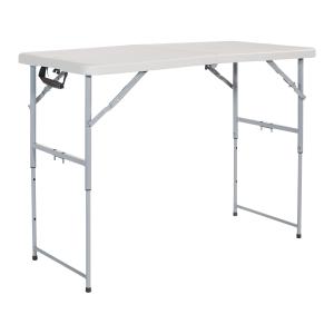 Office Star Resin Multipurpose Rectangle Table, 4 Feet Long, Heig 並行輸入品｜import-tabaido