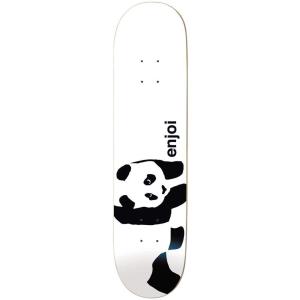 【並行輸入品】Enjoi パンダ ロゴ ワイド R7 スケートボードデッキ ホワイト 幅8.25インチ Enjoi Whitey Panda W