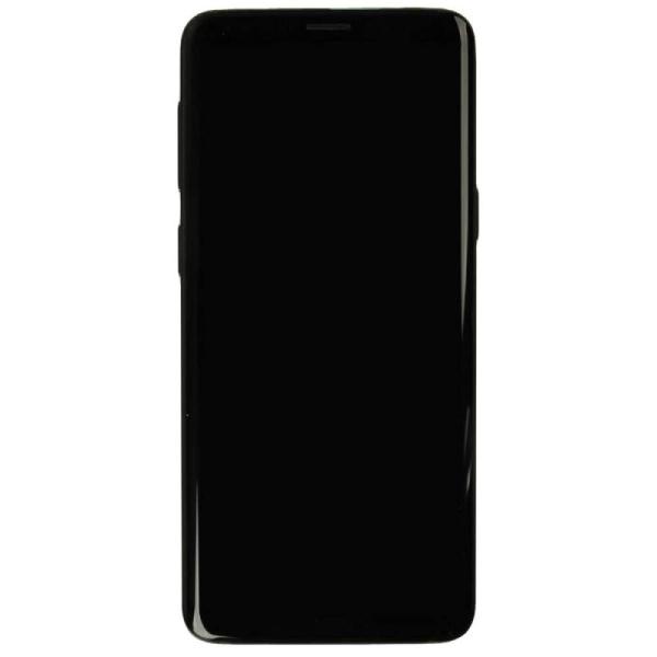 OLED デジタイザー フレームアセンブリ Samsung Galaxy S9 (ミッドナイトブラッ...