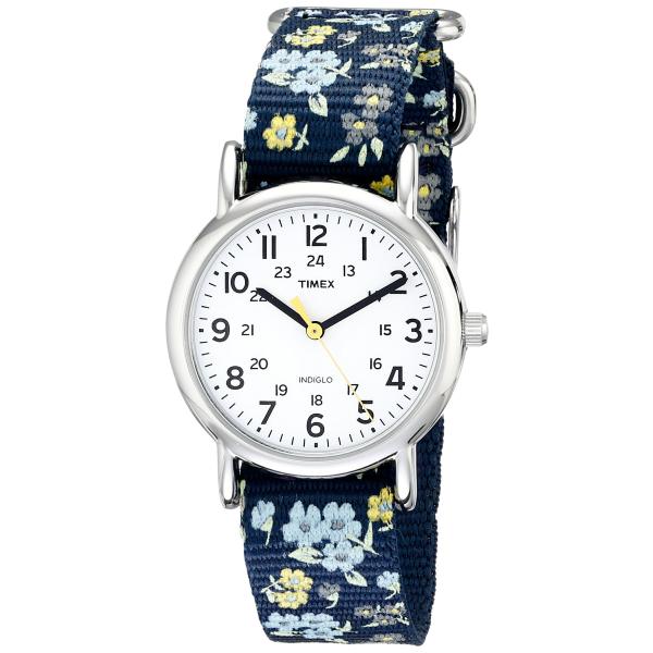 (タイメックス) Timex ウィークエンダー レディース 31mm 腕時計, ブルーフローラル, ...
