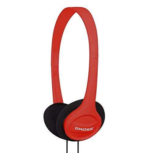 KPH7 HDPHN RED Koss KPH7R Portable On Ear Headphon...