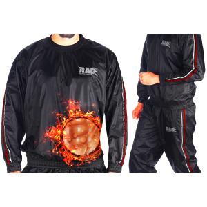 Heavy Duty Rad Sweat Suit練習ジムサウナスーツFitness重量損失anti ripレッド RAD Hea 並行輸入品｜import-tabaido