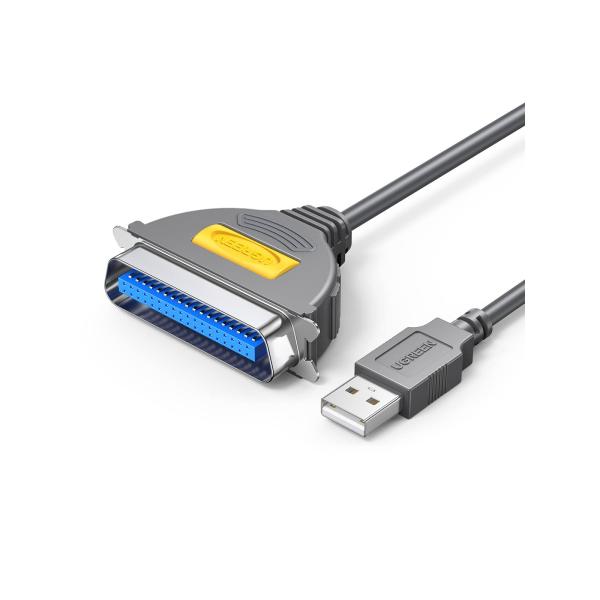 UGREEN USB から IEEE1284 CN36 パラレルプリンターケーブルアダプター 10フ...