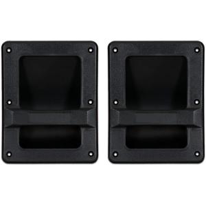 MIYAKO Speaker Cabinet Plastic Bar Handles Black Recessed Heavy D｜import-tabaido