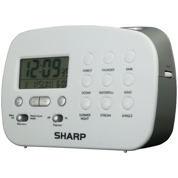 【並行輸入品】Sharp Spc570 Projection Alarm Clock with Na...