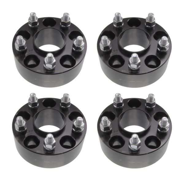 【並行輸入品】ホイールスペーサー4個 50mm (2.0インチ) Hubcentric (70.5ハ...