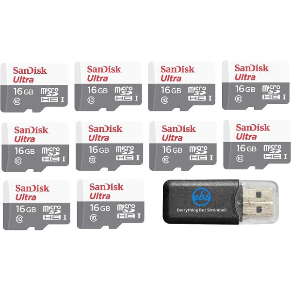 Sandisk Micro SDXC Ultra ( 10パック) MicroSD TFフラッシュメ...