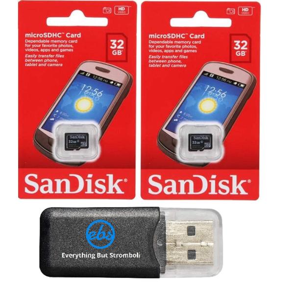 SanDisk 32GB MicroSD HC Flash Memory Card (2 Pack)...