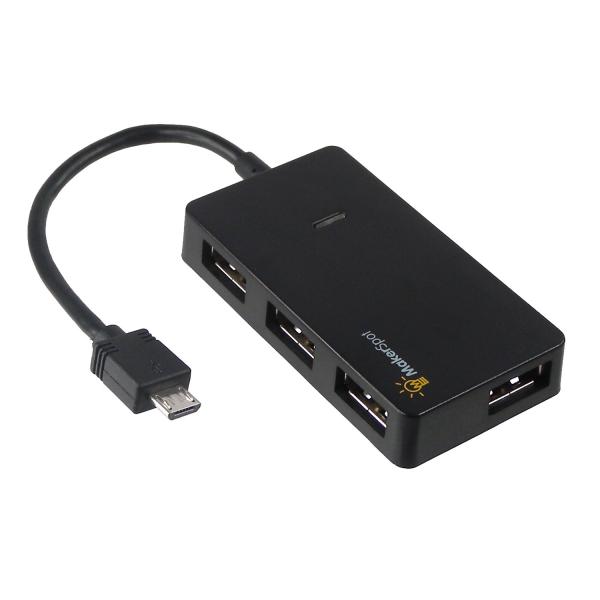 USB3.0 ハブ 4ポート 1ｍ ACアダプタ付 セルフ/バス両対応 MacBook/Surfac...