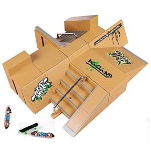 Kidsdream 8pcs Skate Park Kit Ramp Parts for Tech Deck Fingerboar 並行輸入品｜import-tabaido