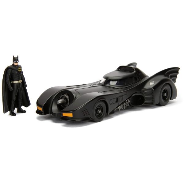 1/24 1989 Batman Batmobile w/Diecast Batman Dc Com...