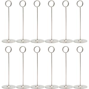 Tosnail 20cm Table Number Holder Table Card Holder Table Number Stand Place Card Holder Table Photo Holders - Pack of 12　並行輸入品｜import-tabaido