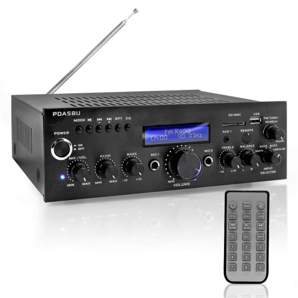 Pyle 200W Audio Stereo Receiver   Wireless Bluetoo...