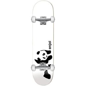 【並行輸入品】ENJOI/エンジョイ コンプリートスケートボード/スケボー WHITEY PANDA 7.75 WHITE SKATEBOARD