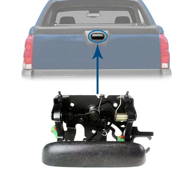 【並行輸入品】DAT AUTO PARTS アウトサイド リア エクステリア テールゲート リフトゲ...