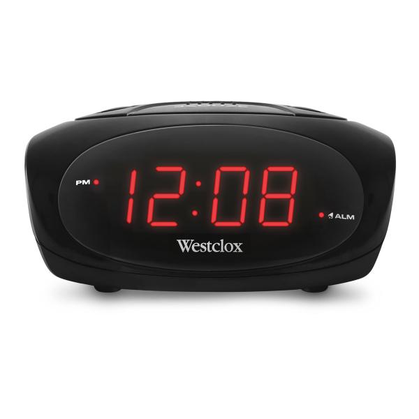 【並行輸入品】SUPR LOUD ALRM CLK BLK Westclox 70044A (Bla...