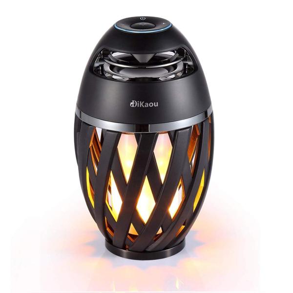 DiKaou Led Flame Table lamp, Torch Atmosphere Blue...