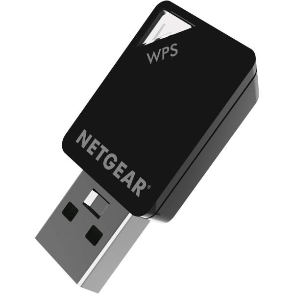 NETGEAR AC600 Wi-Fi USB 2.0 Mini Adapter for Deskt...