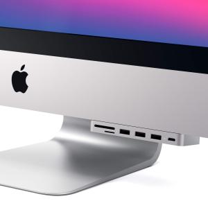 Satechi USB C クランプハブ (シルバー) (2017/2019/2020 iMac/iMac Pro対応) USB  並行輸入品