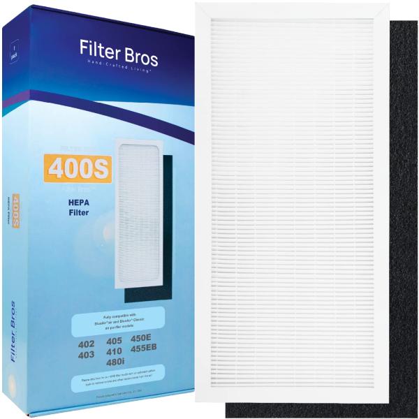 Filter Bros BA 400S BLUEAIR 400 デュアルプロテクションシリーズ HE...