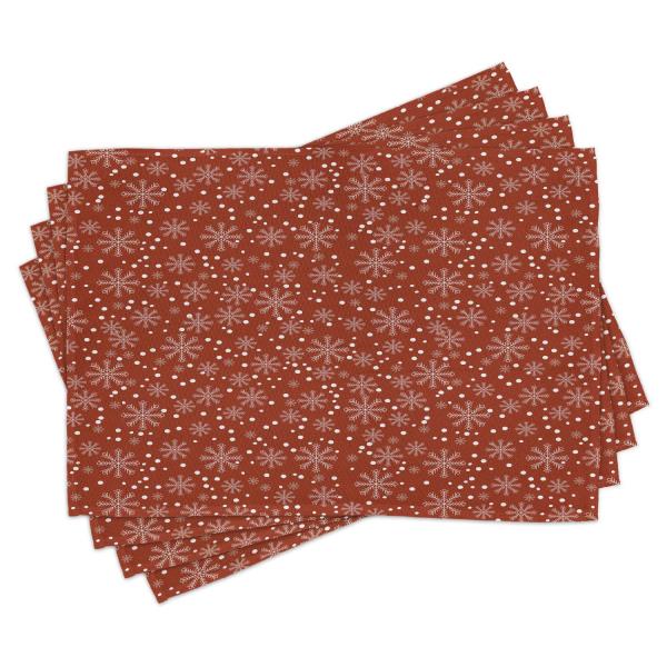 【並行輸入品】Ambesonne Geometric Place Mats Set of 4, Wi...