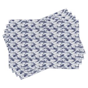 【並行輸入品】Ambesonne 魚ランチョンマ...の商品画像