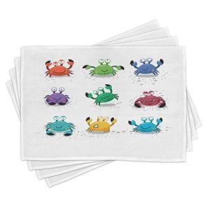 【並行輸入品】Ambesonne カニ プレー...の詳細画像1