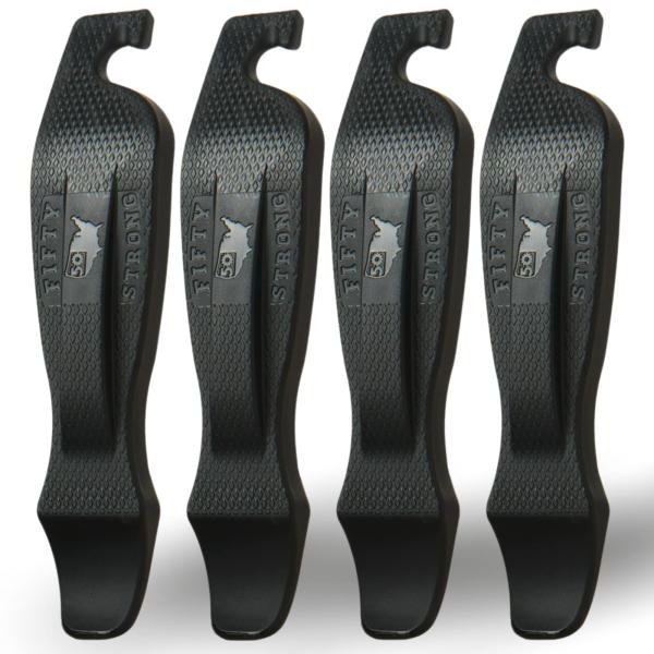 【並行輸入品】強力自転車タイヤレバー 50個 | 超強力タイヤスプーン4本セット | アメリカ製 |...