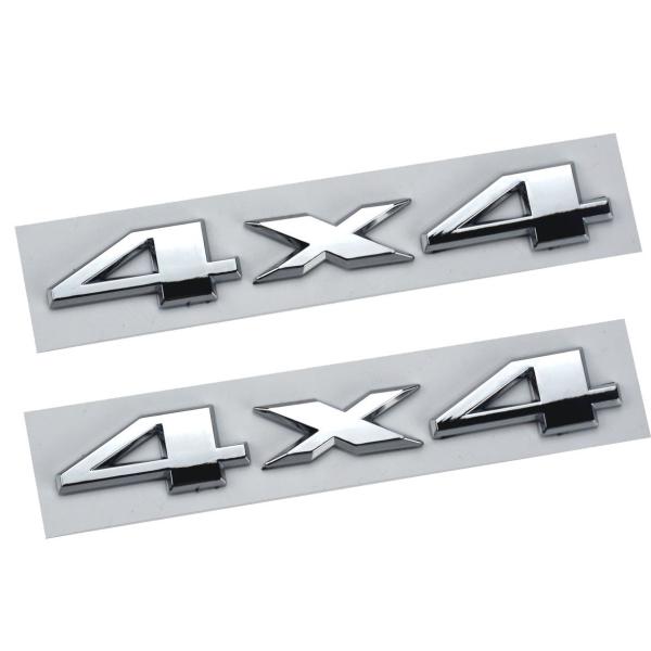 【並行輸入品】aimoll自動チューニングメタル4?x 4,3dデカールエンブレムSUV 4?WD ...