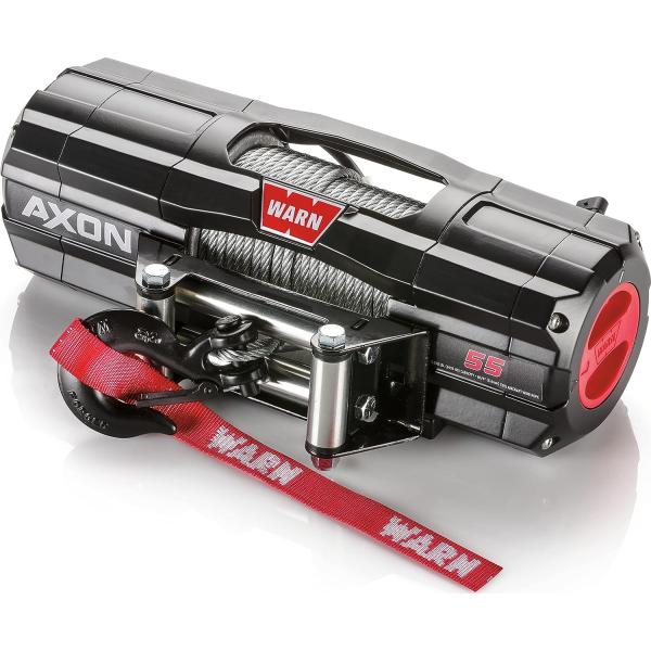 【並行輸入品】WARN 101155 AXON 55 Powersports Winch With ...