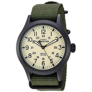 並行輸入品】Timex メンズ Expedition 41mm 腕時計 ブラックストラップ