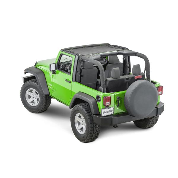 【並行輸入品】Whitco デニム ジープ 88 95 YJ ラングラー ソフトトップ ドアスキン付...